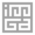A square, grayscale logo featuring a complex geometric maze pattern. The lines of the maze are arranged to subtly form the stylized letters "I", "M", "G", and "D" within a grid. The overall design is minimalist and modern, resembling a digital labyrinth or a circuit board.
