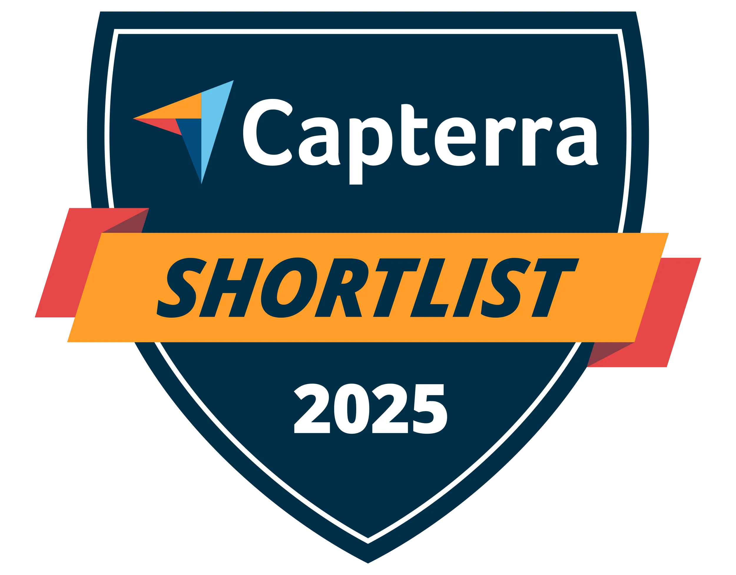 Capterra Shortlist badge