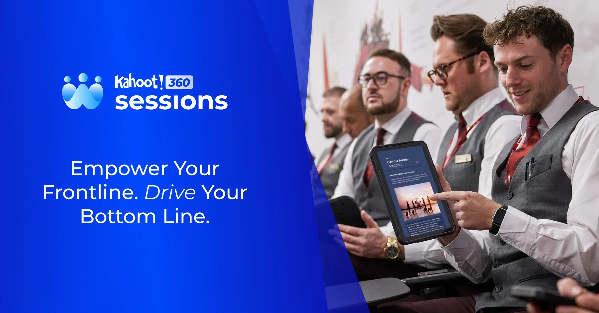 session banner