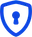 Blue lock icon