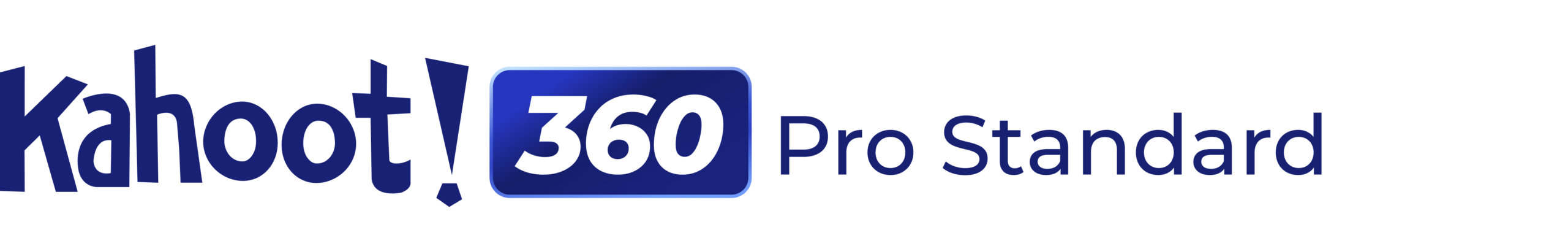 Kahoot! 360 Pro Standard logo